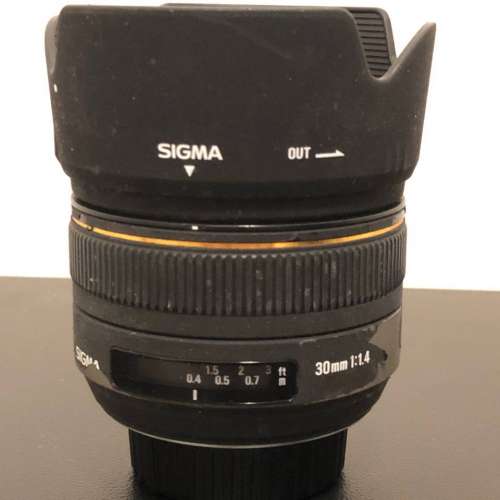 Sigma 30mm F/1.4 EX F-Mount for Nikon