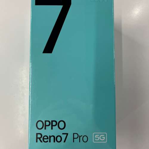 (全新原封)OPPO Reno7 Pro (12+256GB) - Startrails Blue 星雨藍