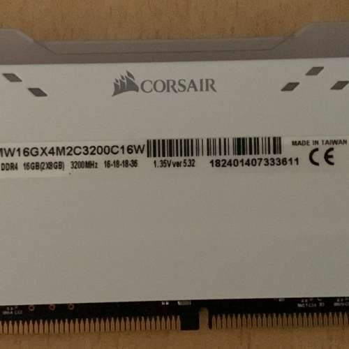 Corsair Ram 3200mhz 32GB