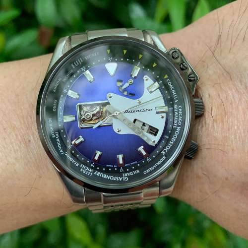 近全新 日本製 ORIENT STAR RETRO 結他 系列 日本特別版 自動機械腕錶 購於今年一...