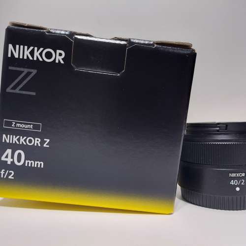 Nikon z 40mm f2