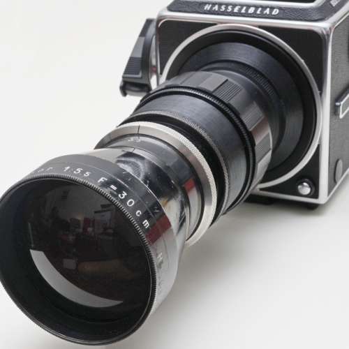 Hugo Meyer & Co Gorlitz 30cm f5.5(戰前)改Hasselblad獨有Hugo Meyer散景合Nikon...