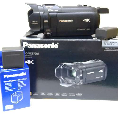 Panasonic 4K 攝錄機HC-VX870M
