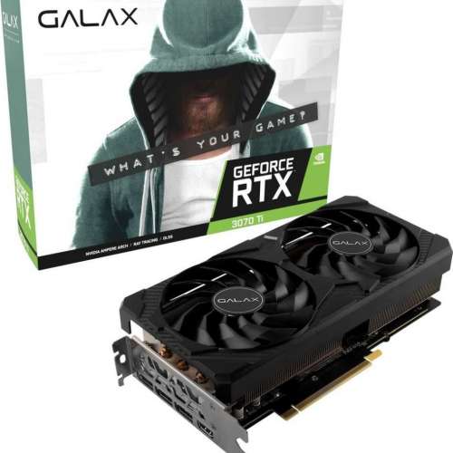 GALAX GeForce RTX 3070 Ti (1-Click OC) 8G 顯示卡 3月買無乜點用過 急用錢 即日交...