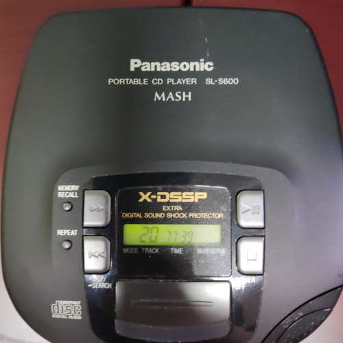 Panasonic ポータブルCDプレーヤー SL-S600 ウォークマン 卓上オーディオ (Tabletop Audio): ポータブルCDプレイヤー