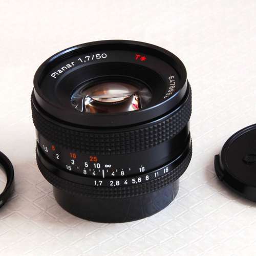 Contax 50mm f1.7 AEJ Carl Zeiss T* planar 95% New C/Y mount