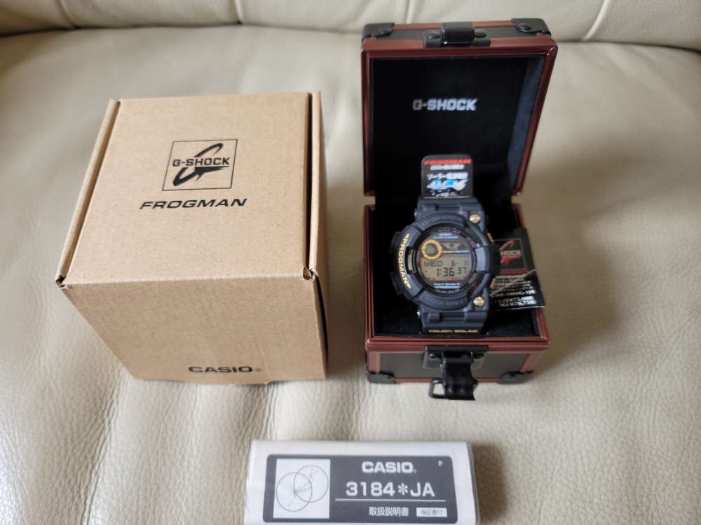 Casio G-Shock 5代金千蛙Frogman GWF-1000G-1JR 日本版- DCFever.com