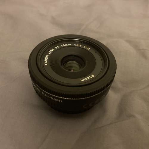Canon EF 40mm f2.8 stm 餅鏡