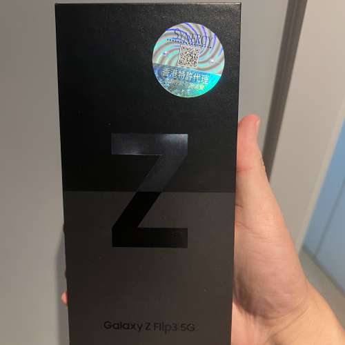 全新Samsung GalaxyZ Flip3 5G phantom black(256g)
