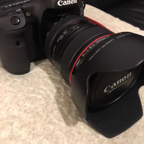 7D Body, 24-105mm 1:4 L IS USM, 16G SanDisk