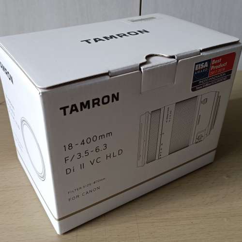Tamron 18-400mm, F/3.5-6.3 Di II VC HLD Lens  (for Canon)