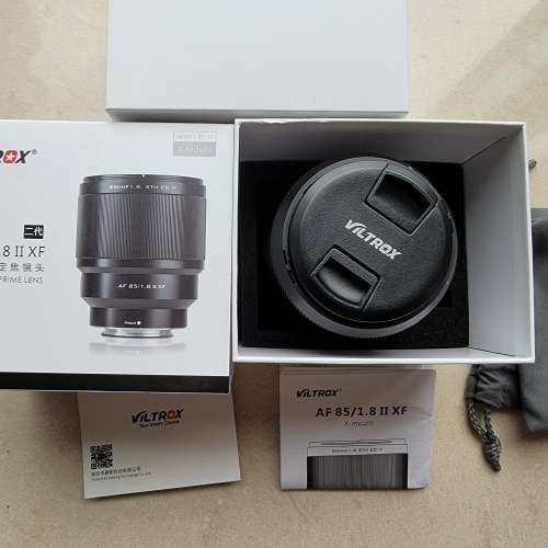 fuji fujifilm viltrox  85mm f1.8 二代 99%新