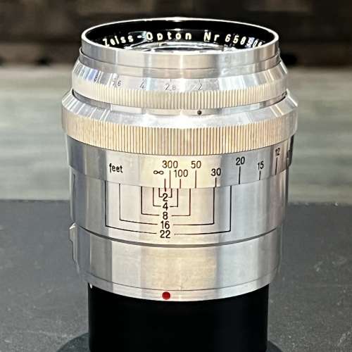 Contax rf Zeiss opton Sonnar 85mm f2 T* lens