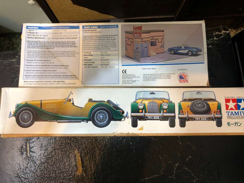 Tamiya 1 24 Morgan 4 4 Revell Monogram 7802 絕版模型 Dcfever Com