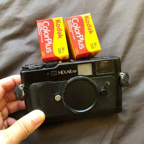 Konica Hexar RF 擁有1/4000秒快門, A mode 先決 w Kodak 菲林 not Leica M6 R3A