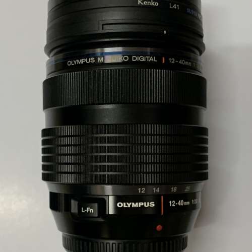 Olympus 12-40mm f2.8 連 Filter