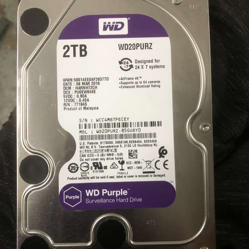 WD HDD 3.5 2TB