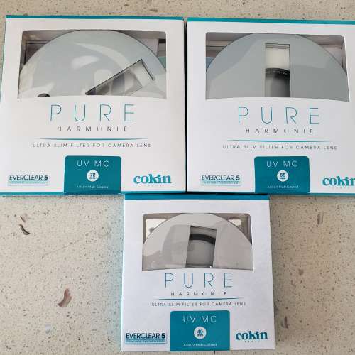 90% new Cokin Prue UV filter 濾鏡 - 49mm / 55mm / 72mm
