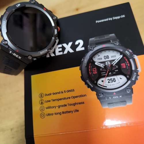 T-Rex 2 最新軍用級手錶 黑色