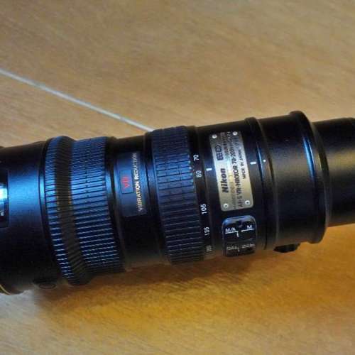 Nikon 70-200mm f2.8 G AF-S ED VR LB5 小黑5