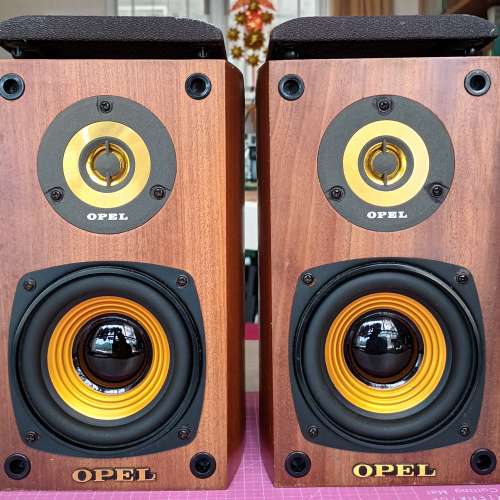 美國造OPEL NS-95-4吋中低音,3吋高音, 2路喇叭