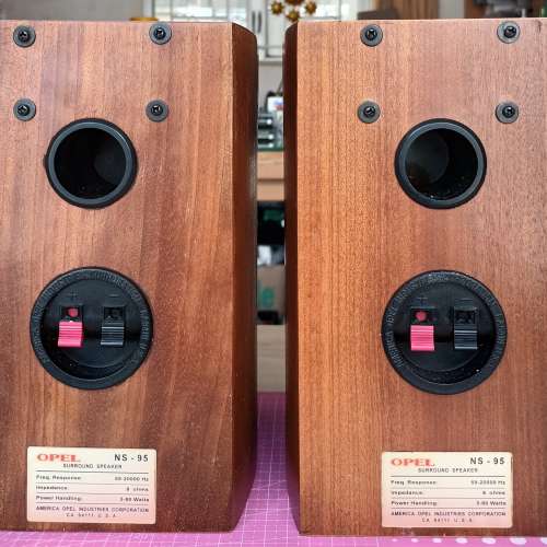 美國造OPEL NS-95-4吋中低音,3吋高音, 2路喇叭