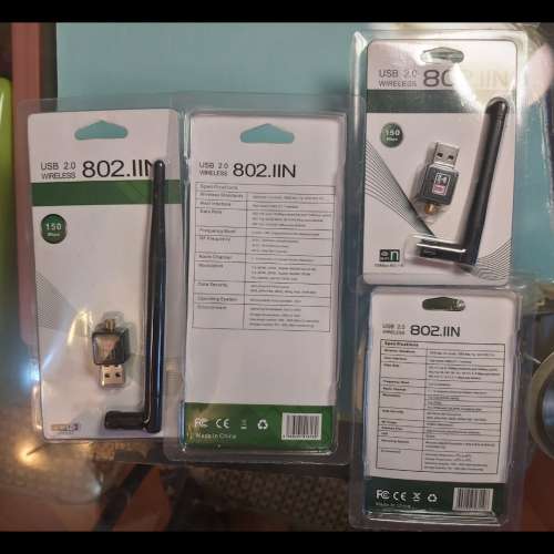 USB 2.0 Wireless 多件 802.11N