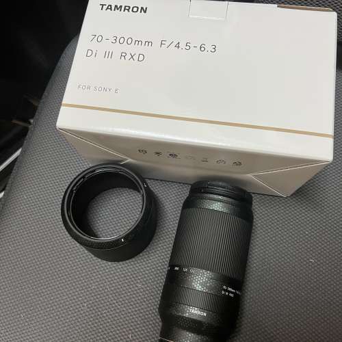 (抵玩長焦）Tamron 70-300mm f4.5-6.3 Di III RXD (Sony FE mount) (A1 A7IV A7C合用...