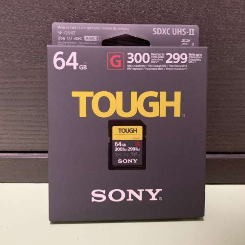 SONY TOUGH G 64GB SF-G64T