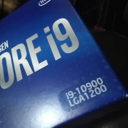 Intel i9 10900 10核心20線程盒裝