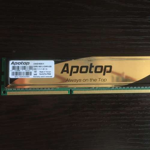 Apotop 4G DDR3 Ram