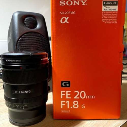 Sony FE20 20mm F1.8G 99% NEW