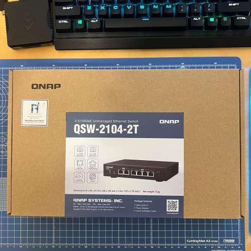 QNAP QSW-2104 2.5GbE + 10GbE Switch