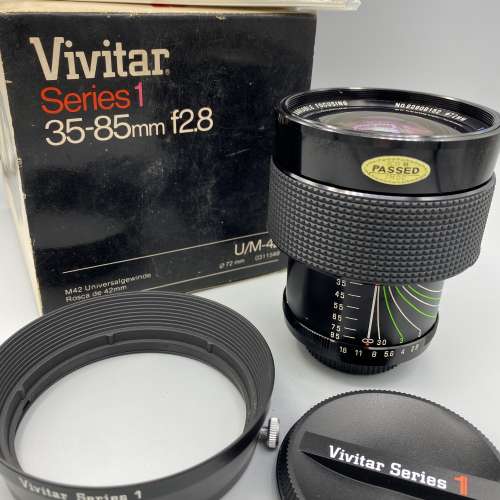 Vivitar Series 1 35-85mm f/2.8 Auto Variable Focusing VMC M42