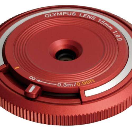 95%新 Olympus 15mm f8 紅色