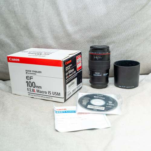 Canon EF 100mm f/2.8L Macro IS USM 紅圈 佳能 微距 非Sony