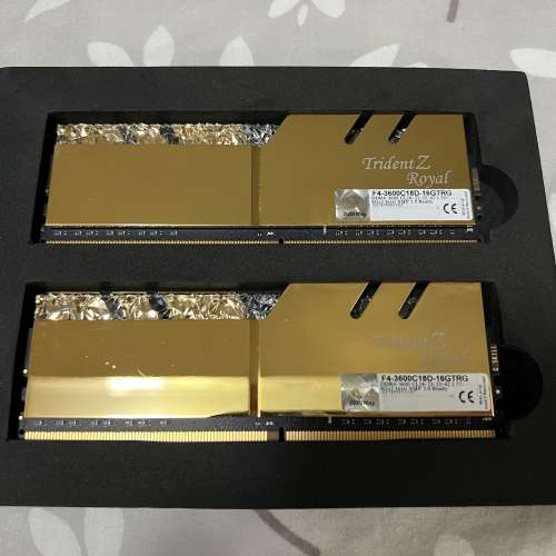 G Skill Trident Z Royal Series DDR4 16GB (2 x 8GB) 3600MHz