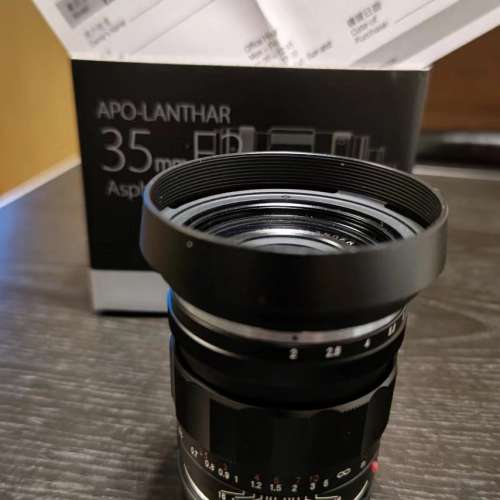 Voigtlander 35mm F2 Apo VM mount Like New