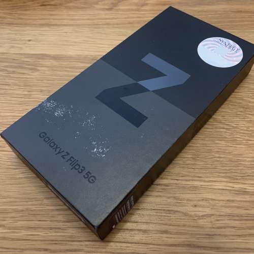 Samsung 三星 Galaxy Z Flip3 5G 智能手機 (8+256GB) 霧光黑 全新未開盒