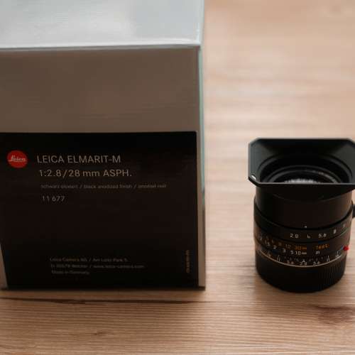 Leica Elmarit-M 28mm f/2.8 Asph v2 11677 MINT