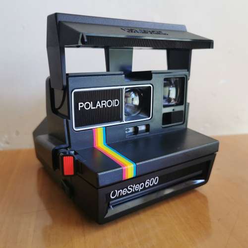 第一代稀有機款Polaroid one step 600無閃燈摺疊機