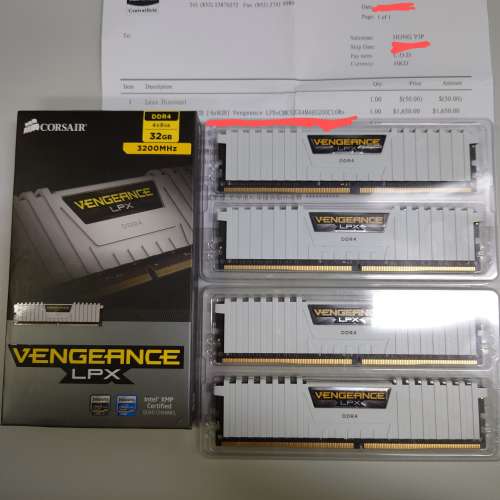 Corsair Vengeance LPX DDR4 RAM 32GB Kit (8GBx4) 3200MHz CL16-18-18-36
