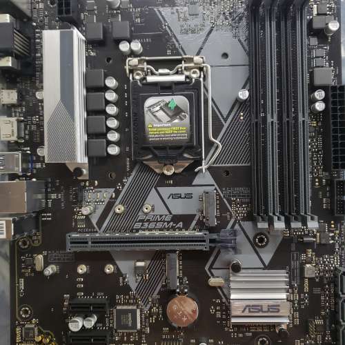 Asus Prime B365m-a(上Intel 八/九代CPU) 最頂i9-9900k, 2x m.2