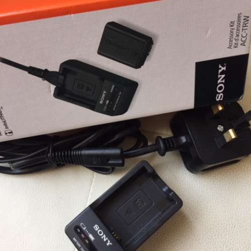 New Sony BC-TRW Travel Charger For NP-FW 50 Battery