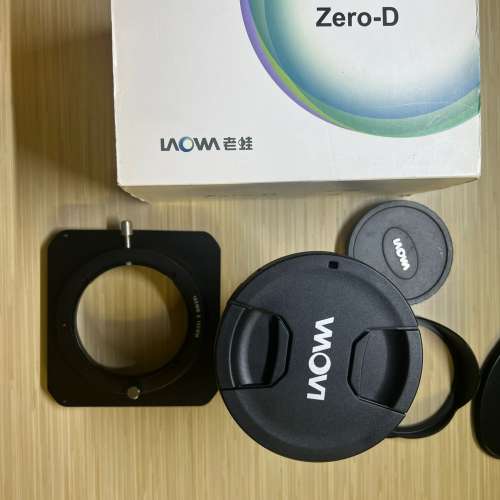 九成新Laowa老蛙 12mm F2.8 Zeros-D FE Sony連UV Filter 和 100MM濾鏡支架