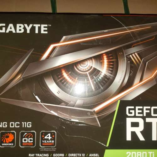 GeForce RTX™ 2080 Ti WINDFORCE OC 11G 2080TI