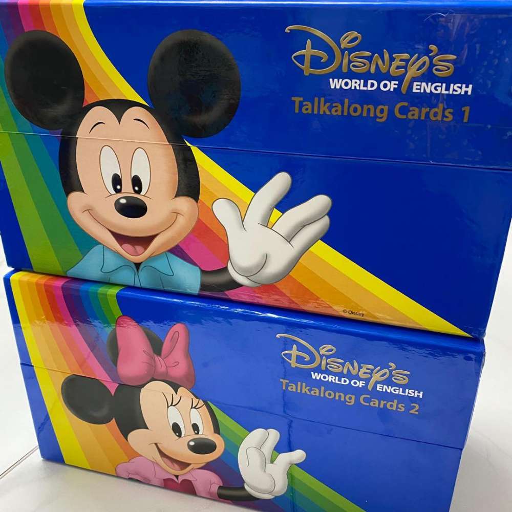 Disney English System Talk Along Card 2 Box Set | eBay