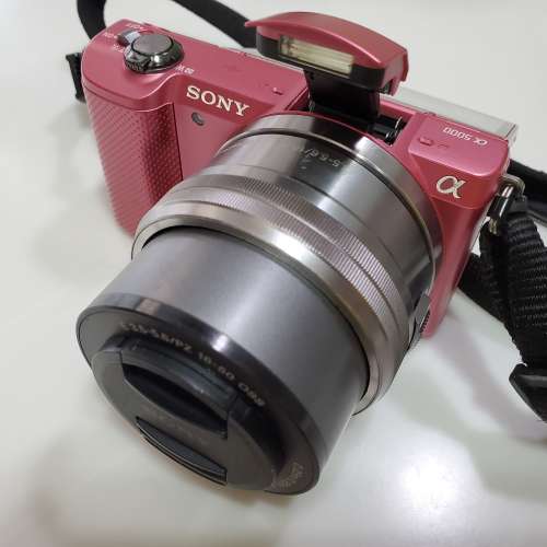 ❂.❂ Sony A5000 APSC 可換鏡頭 相機 (紫紅色) ❂.❂