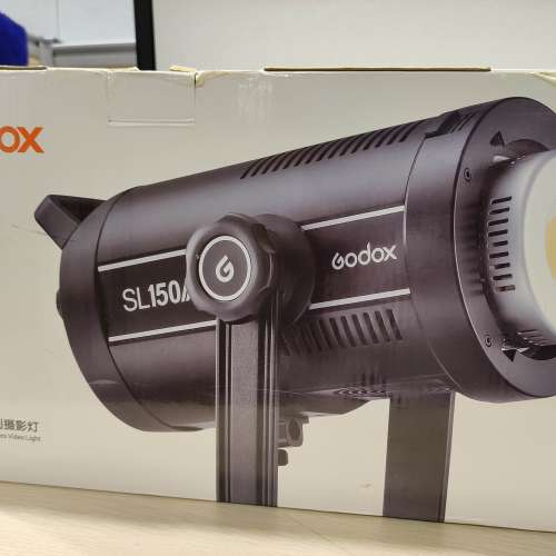 Godox 神牛 SL150II 150W LED 日光攝錄補光燈 連遙控, 腳架, 方形柔光罩(連袋),球形...
