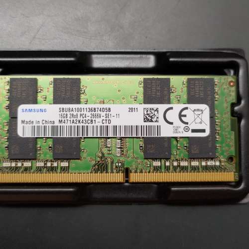 Samsung 16GB DDR4-2666 SODIMM RAM